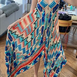 SCOOP tribal dress size Small